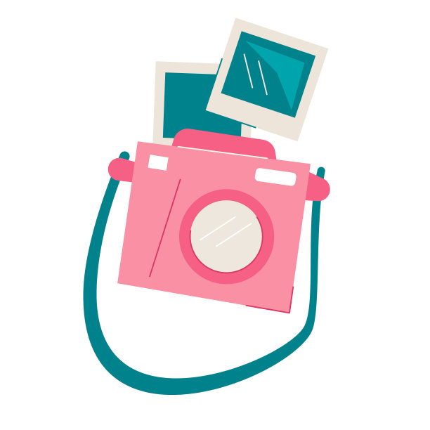 相机快照-现代平面设计单一图片下载