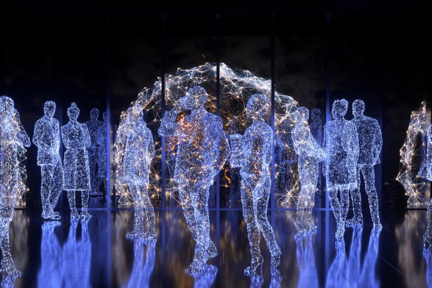 卫星连接，数字数字人连接5g信号图片下载