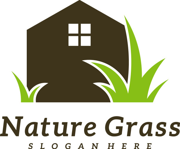 草家标志设计创意草标志图片下载