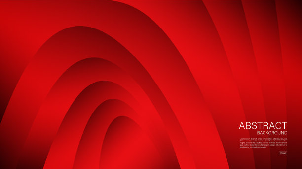 红色抽象波背景图片下载