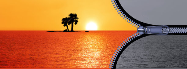 拉链打开景观图片下载