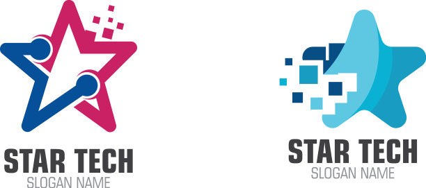 星用科技标志现代科技设计图片下载