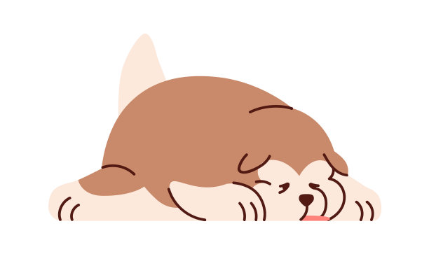 可爱的中国阿拉斯加雪橇犬品种躺着图片下载