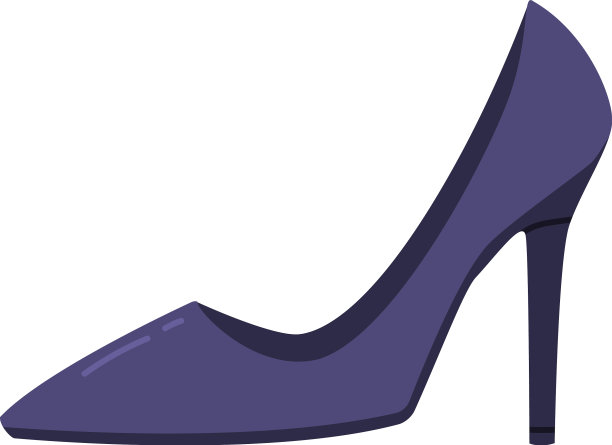 蓝色高跟鞋绑带休闲鞋类图片下载