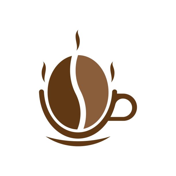 咖啡杯标志图像图片下载