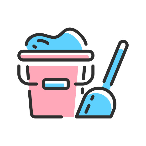 儿童玩具图标。沙子的象征。矢量图图片下载