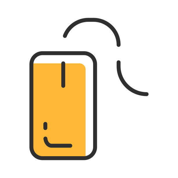 鼠标光标线图标i颜色。矢量图图片下载