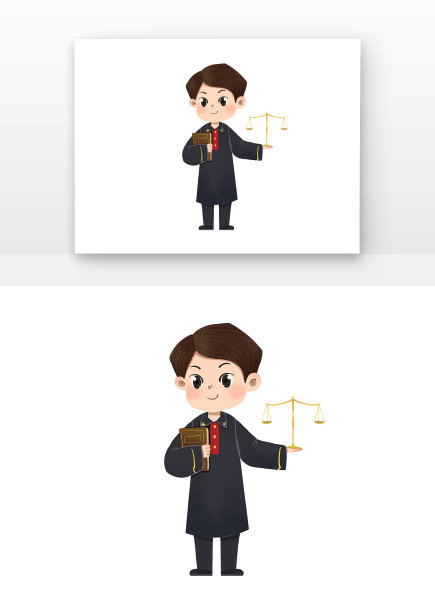全国律师咨询日律师手拿天平图图片下载