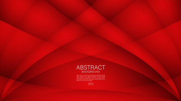 红色抽象波背景图片下载