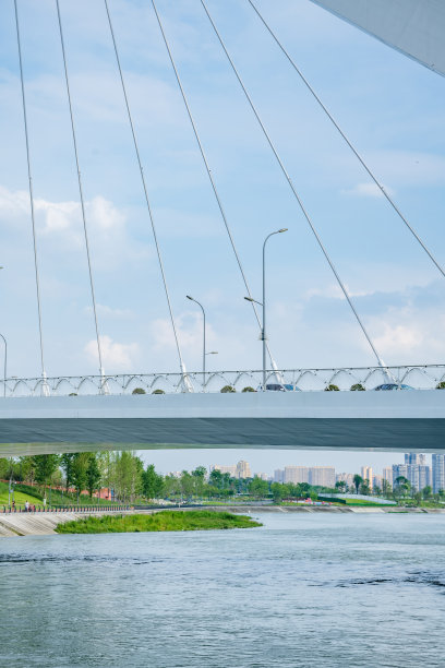 阳光河桥与金融城图片下载