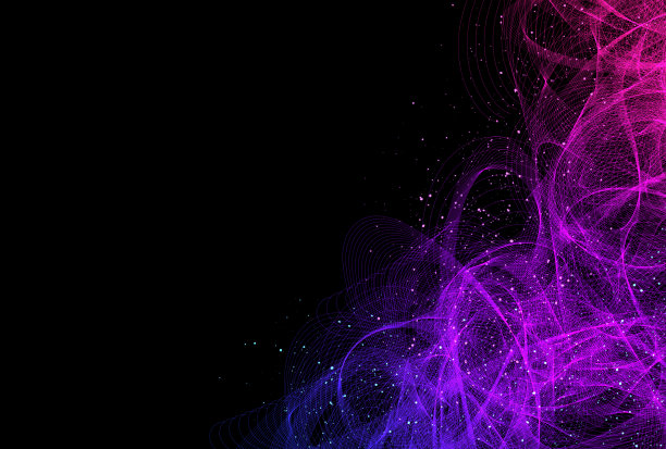 美丽而精致的波纹背景插图图片下载