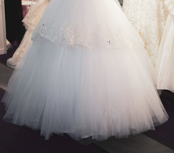 婚纱的细节图片下载