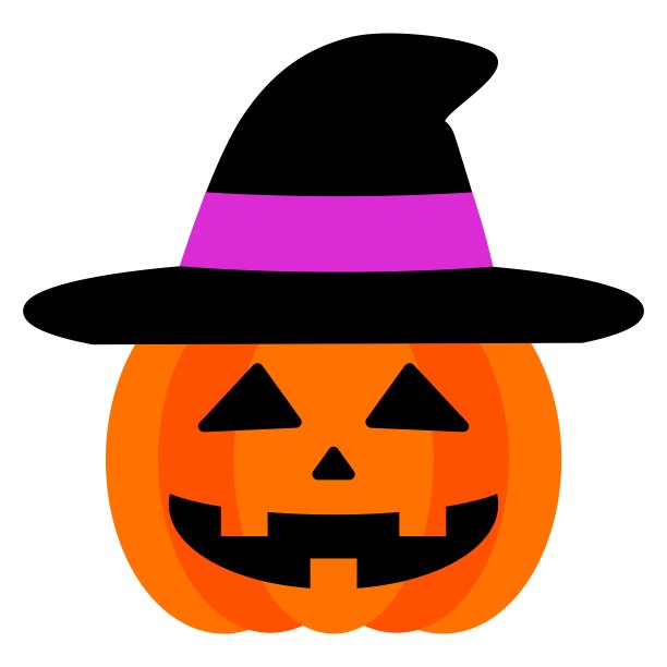 戴着帽子的南瓜灯图片下载