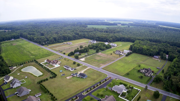 美国特拉华州的农村家庭图片下载