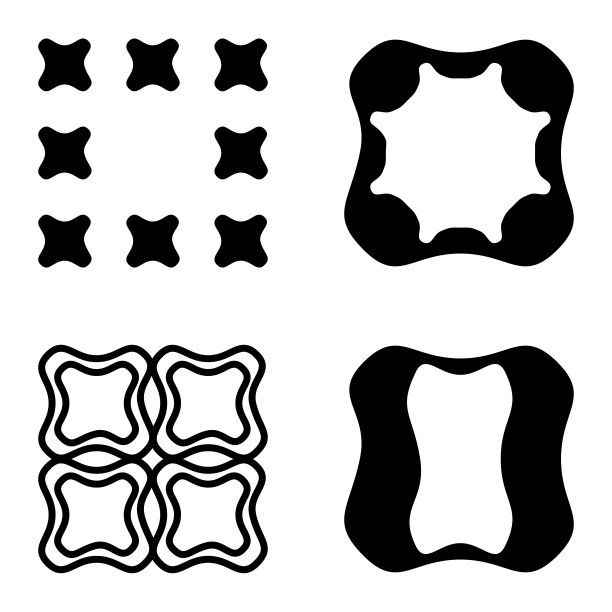 Square3平面图标被隔离在白色背景上图片下载