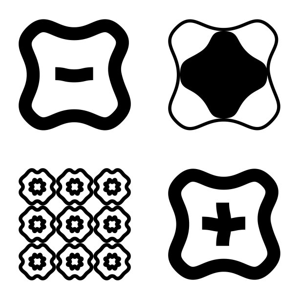 Square3平面图标被隔离在白色背景上图片下载