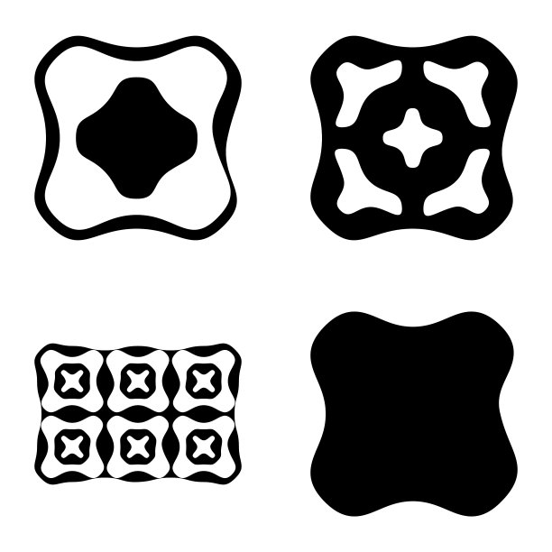 Square3平面图标被隔离在白色背景上图片下载