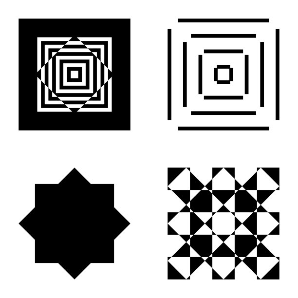 Square2平面图标被隔离在白色背景上图片下载