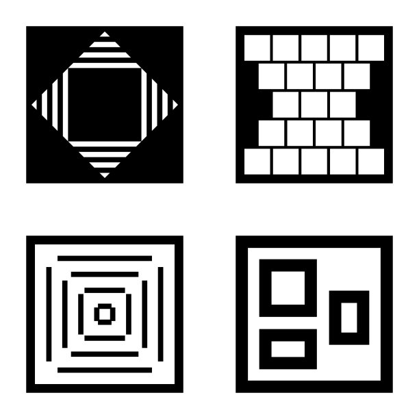 Square2平面图标被隔离在白色背景上图片下载
