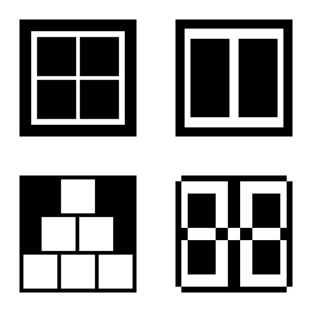 Square2平面图标被隔离在白色背景上图片下载