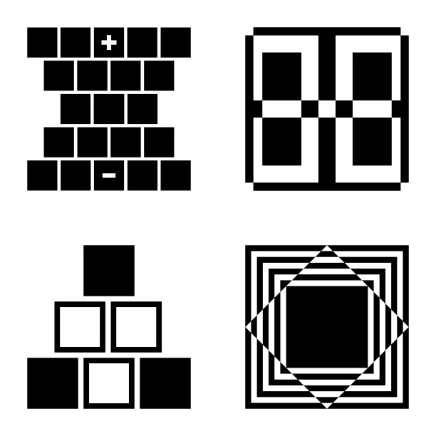Square2平面图标被隔离在白色背景上图片下载