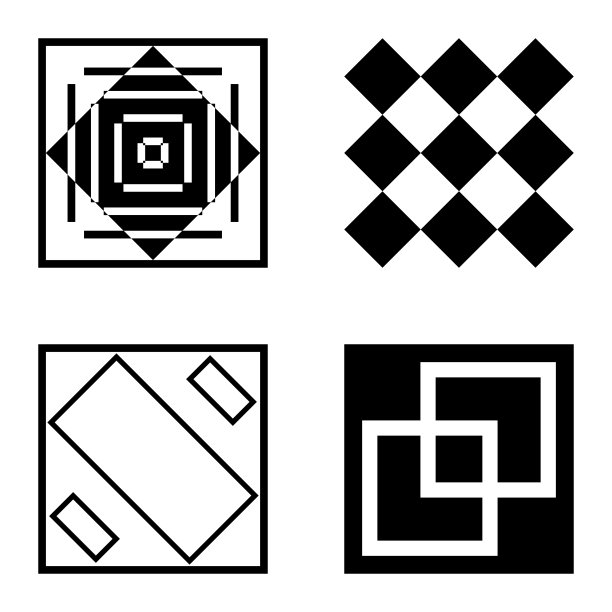 Square2平面图标被隔离在白色背景上图片下载
