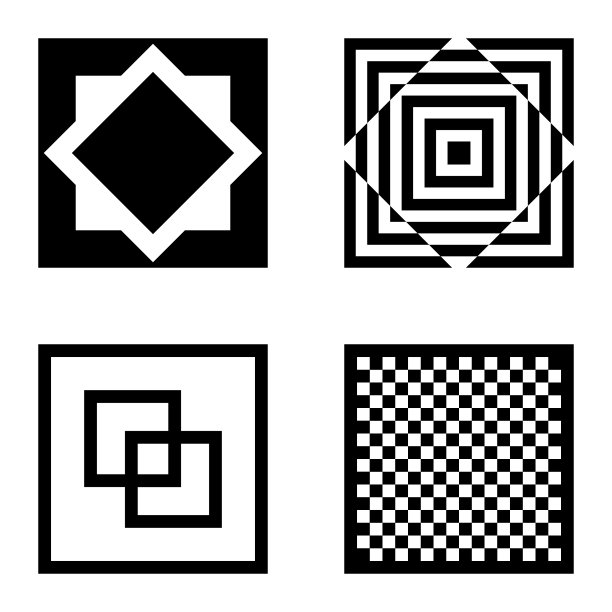 Square2平面图标被隔离在白色背景上图片下载