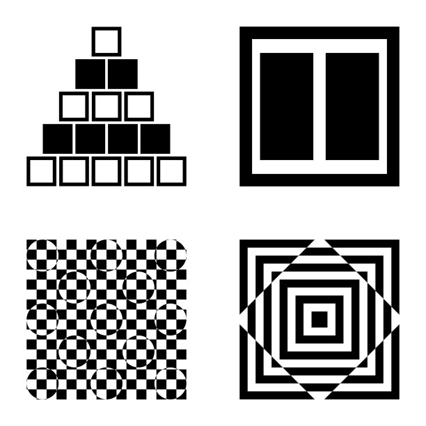 Square2平面图标被隔离在白色背景上图片下载