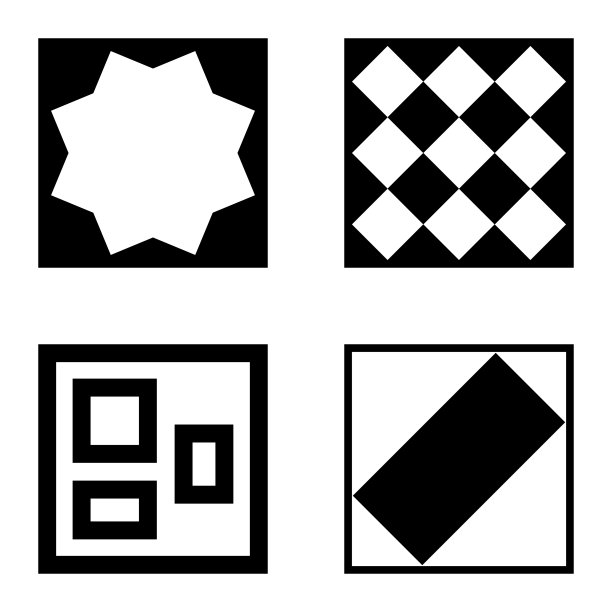 Square2平面图标被隔离在白色背景上图片下载