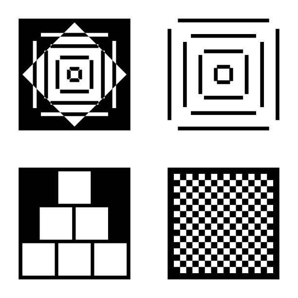 Square2平面图标被隔离在白色背景上图片下载