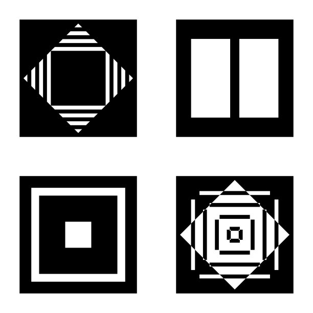 Square2平面图标被隔离在白色背景上图片下载