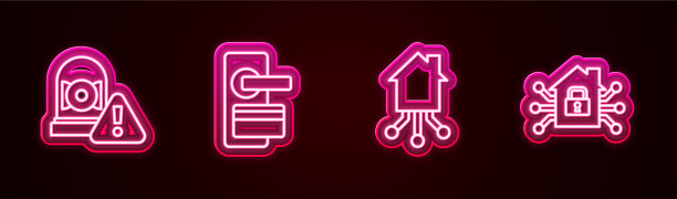 设置线路响铃报警铃数字门锁图片下载