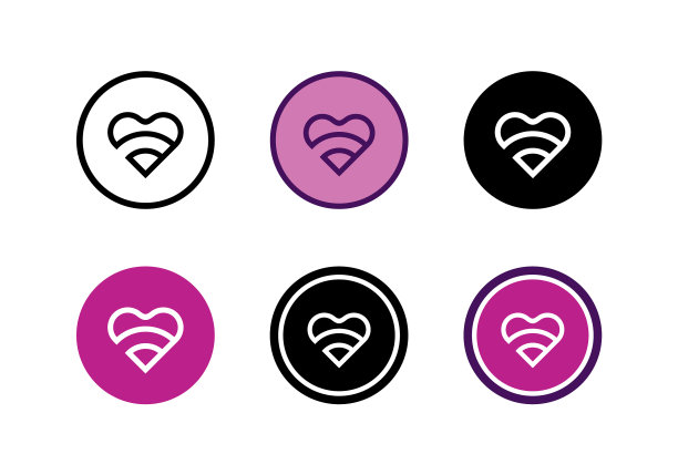 收藏心形标志爱的象征图片下载