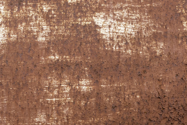 背景与生锈的金属和剥落的油漆纹理图片下载