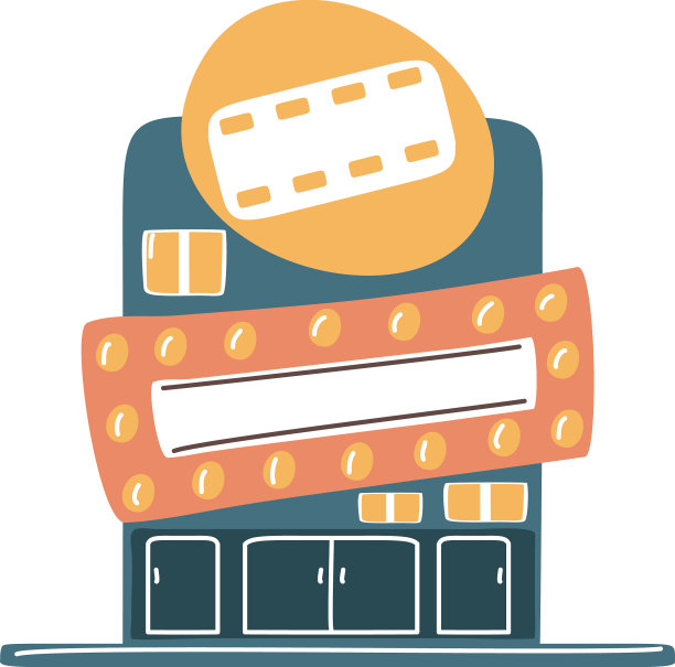 电影院的建筑图片下载