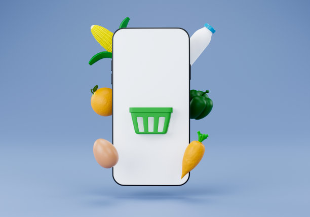 3 d演示。卖水果和蔬菜图片下载