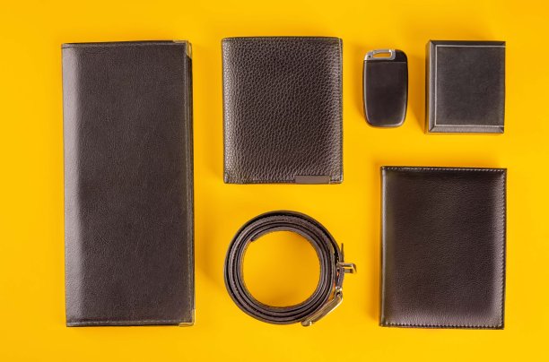 男士商务皮革配件图片下载