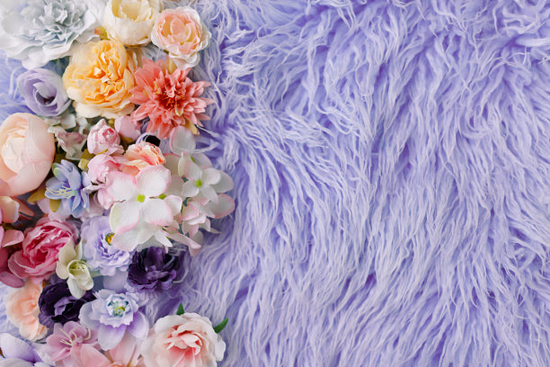 新生数字背景花。图片下载