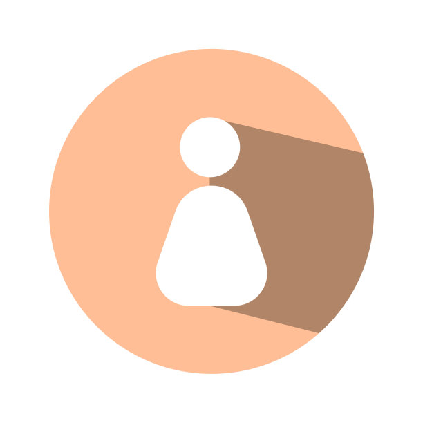 人图标，头像图标，人图标矢量，用户配置文件登录或访问认证图标矢量图片下载