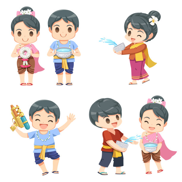 集宋干节图标元素设计矢量图片下载