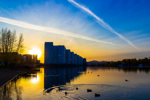 克拉斯诺亚尔斯克城市景观图片下载