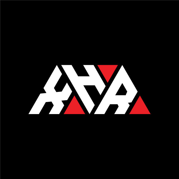 XHR三角形字母标志设计用三角形图片下载