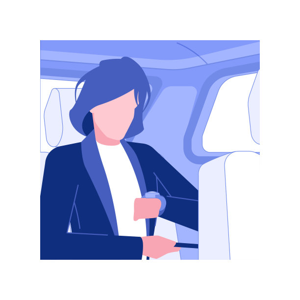 业务时间表孤立的概念矢量插图。图片下载