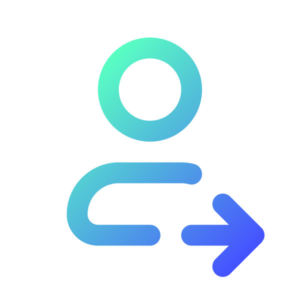 转移接触像素完美梯度线性ui图标图片下载