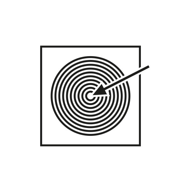 目标箭头图标。精度的赢家。矢量插图。股票的形象。图片下载