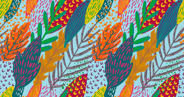 秋叶背景秋季落叶图片下载