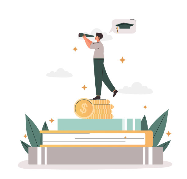 教育堆栈的概念图片下载