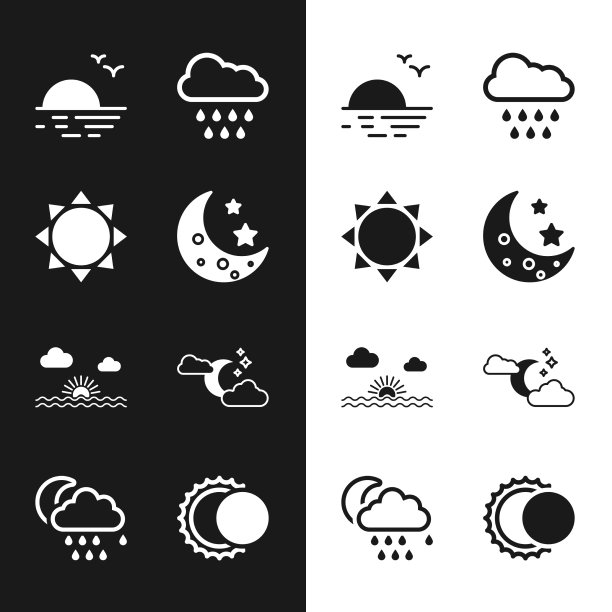 日落日落云带雨图片下载