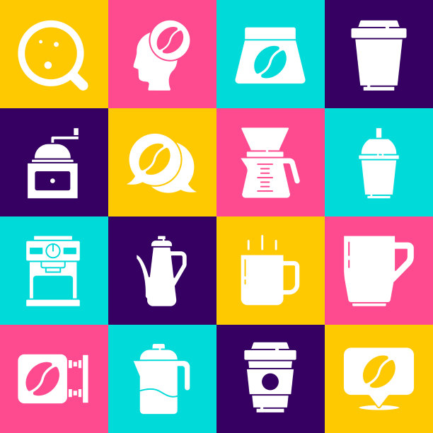 设置位置与咖啡豆咖啡杯带走图片下载