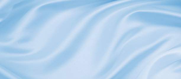 蓝色丝质面料质感图片下载